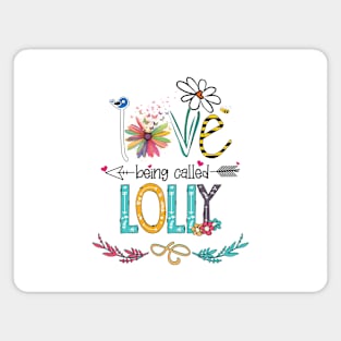 Love Being Called Lolly Happy Mother's Day Magnet